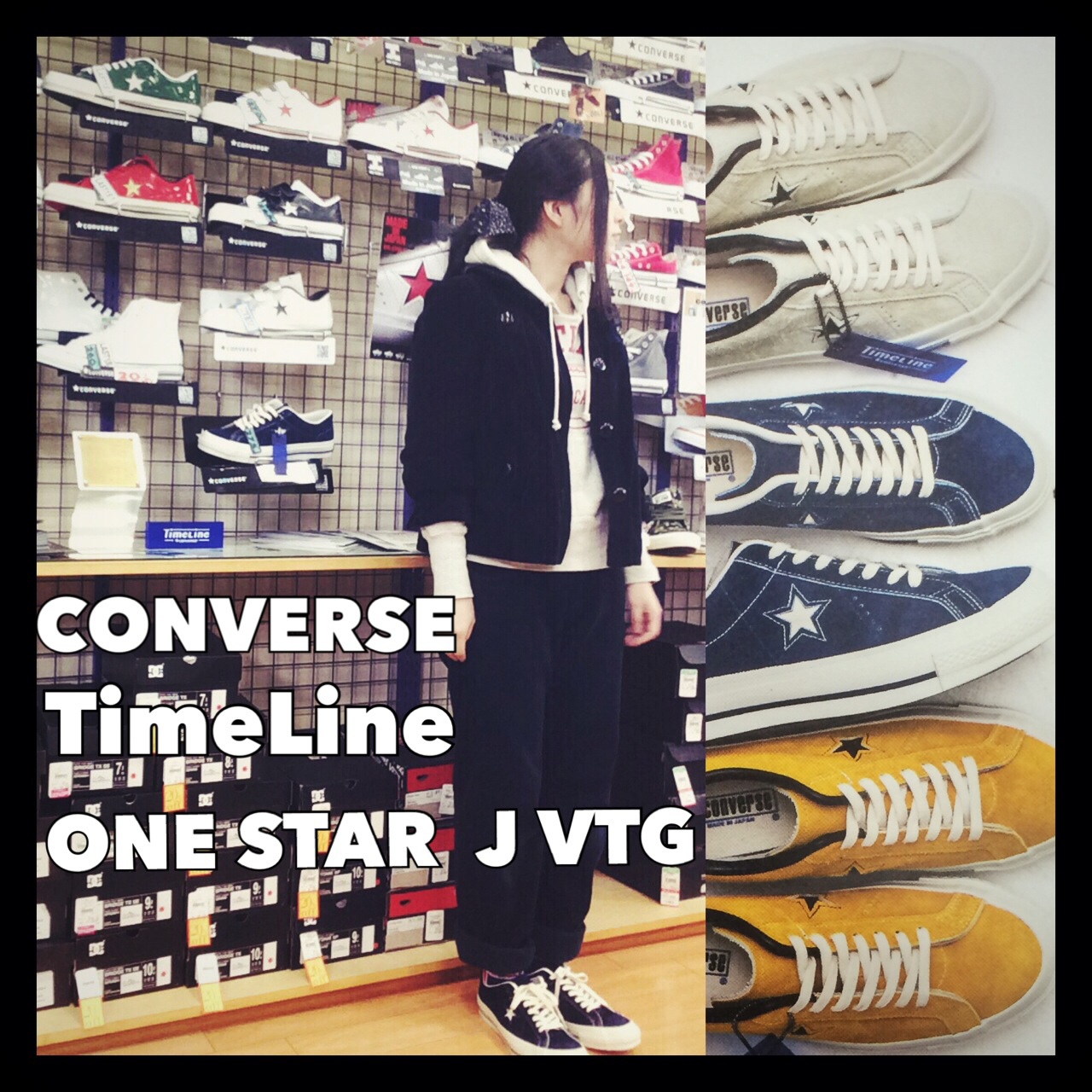 CONVERSE TIME LINE ONE STAR J VTG